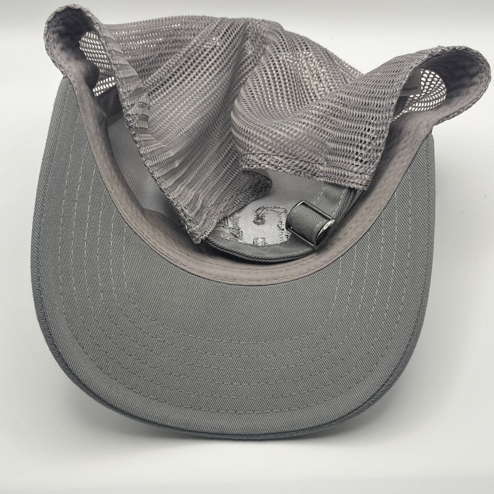CAT Gray Mesh-Back Trucker Cap - Picture 8 of 8